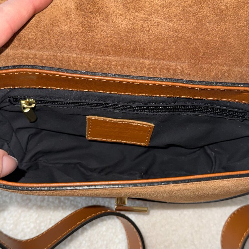 Vere Pelle Genuine Leather Crossbody Bag - Picture 8 of 12